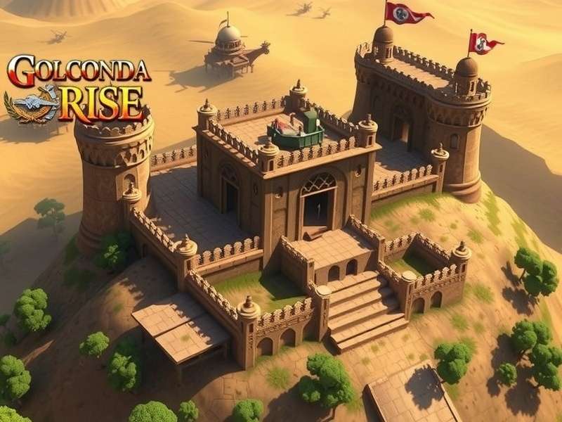 Recreated Golconda Fort in Golconda Warrior Rise